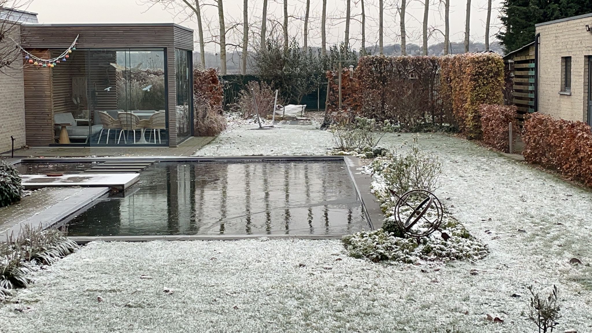 Zwemvijver Winter Minderhout